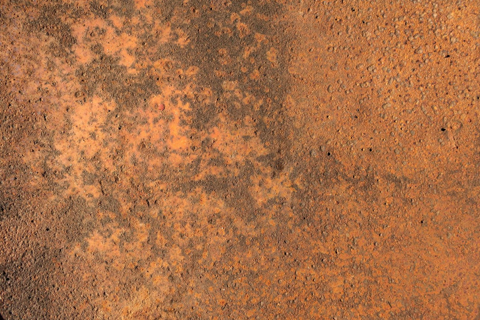 High-resolution texture of a rusty metal surface, ideal for backgrounds and design elements.